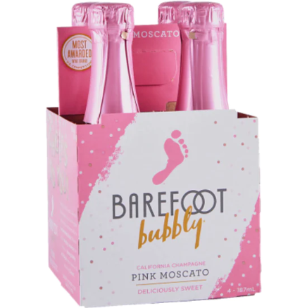 Barefoot Bubbly Pink Moscato Champagne